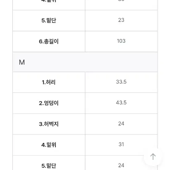 유리에 지니 부츠컷 데님바지 M