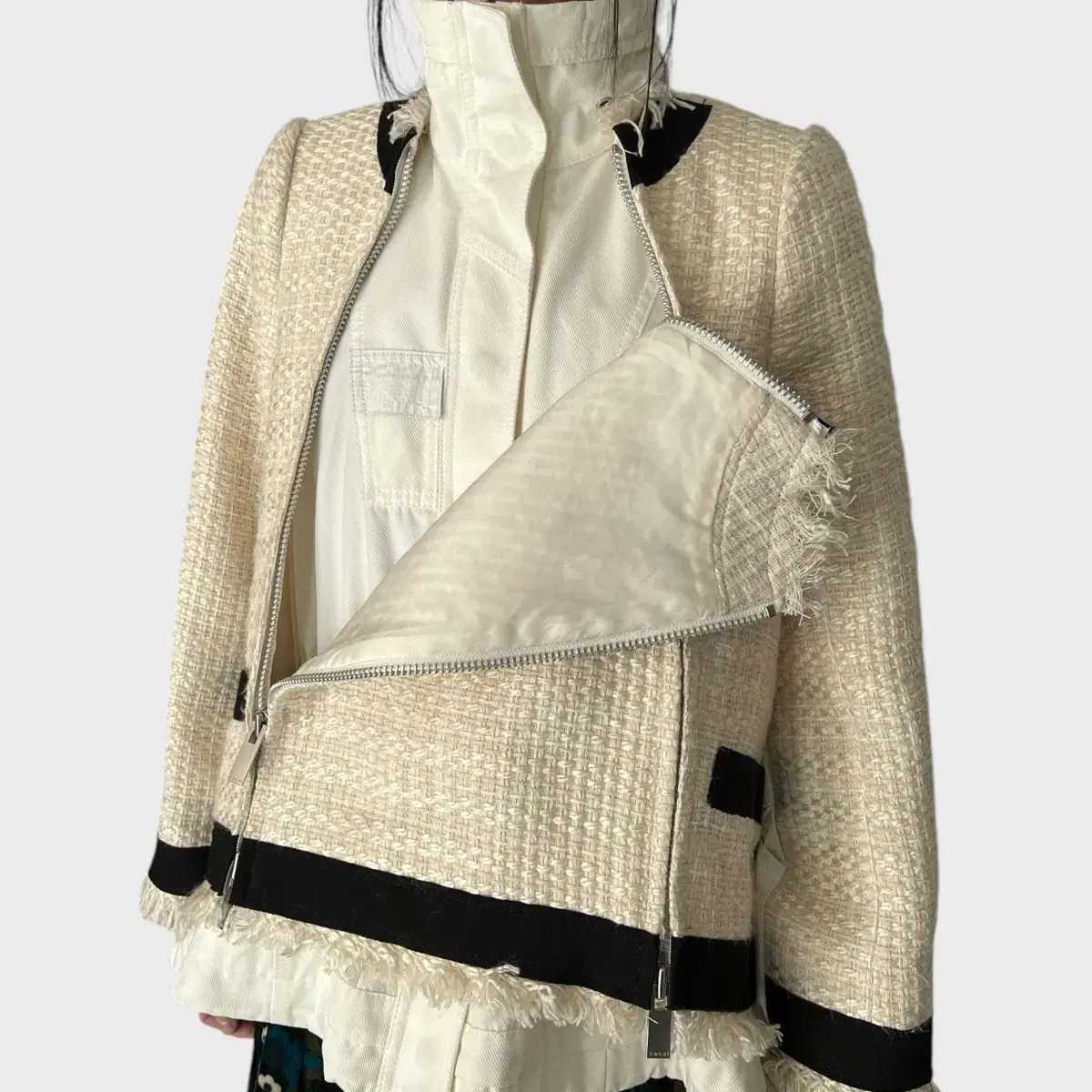 Sacai tweed Jacket