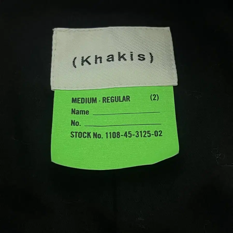 [M]Khakis wool broad jacket black 카키스 자켓