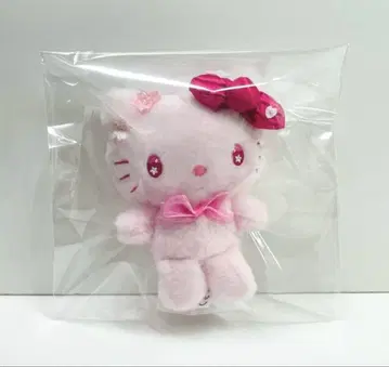 2 산리오 사쿠라 키티 마스코트 핑크