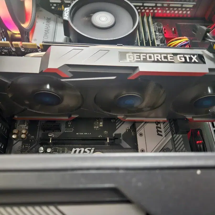 지포스 1070ti 3팬 택포