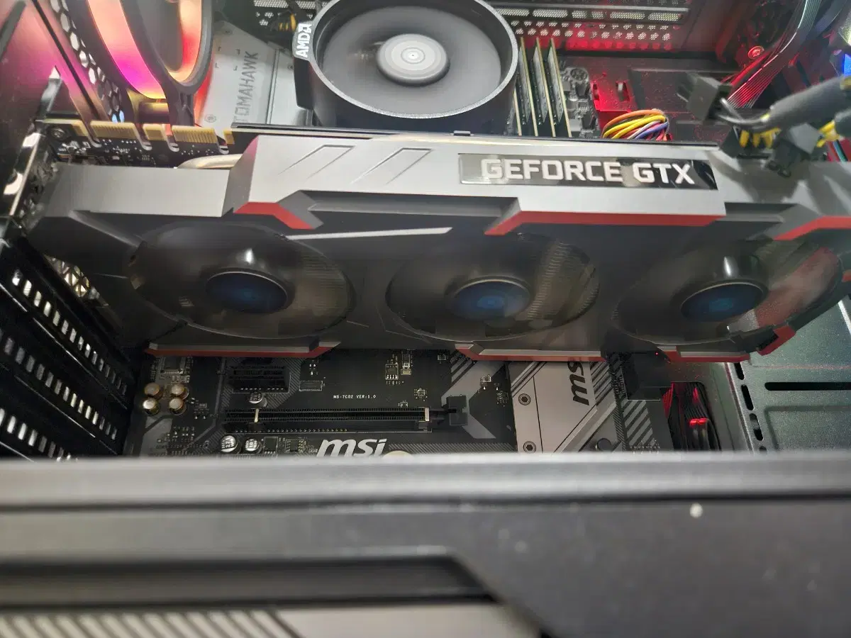 지포스 1070ti 3팬 택포