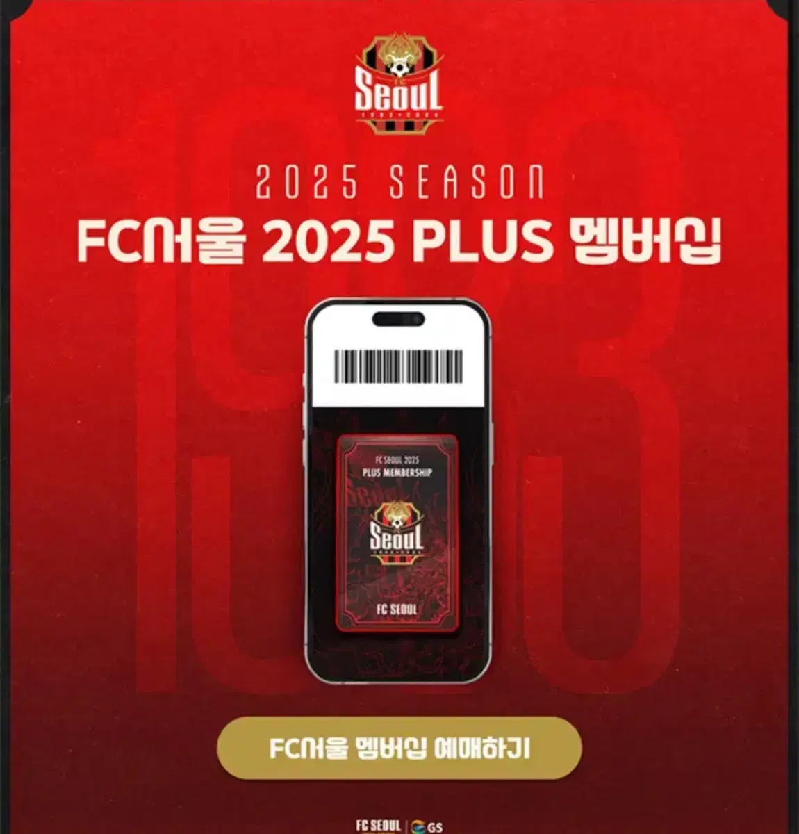 fc서울 2025 멤버십 팝니다