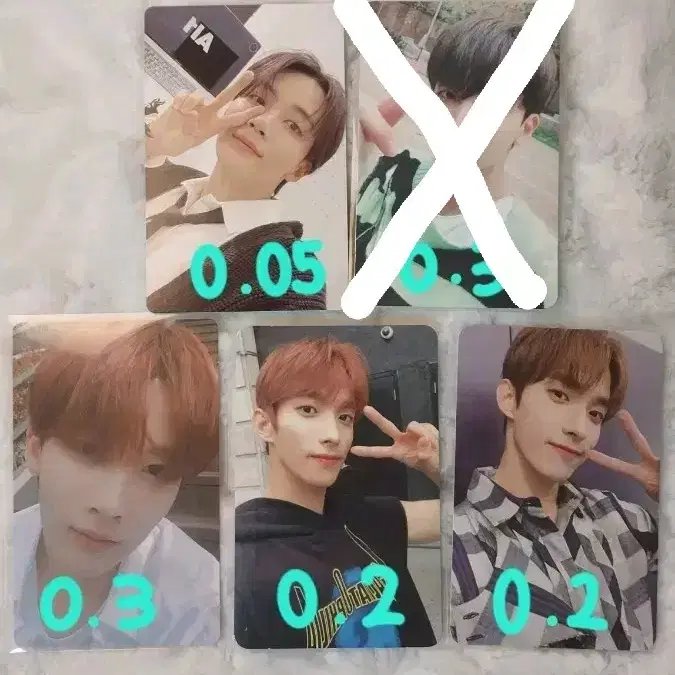 세븐틴 정한 도겸 에스쿱스 버논 원우 포카 양도