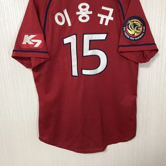 KBO 비젼코리아 기아타이거즈 올드원정유니폼/져지 100 #15 이용규