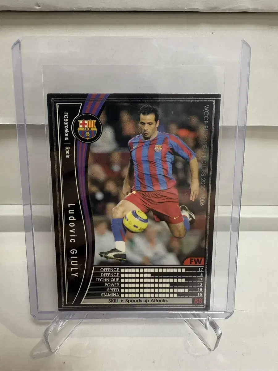 05/06 Panini wccf ludovic zirou kard