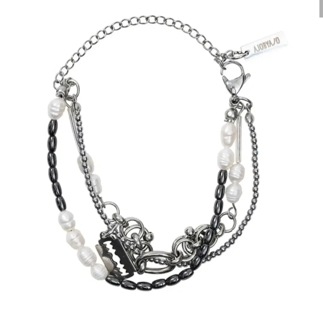 White Pearl Bracelet [SILVER]