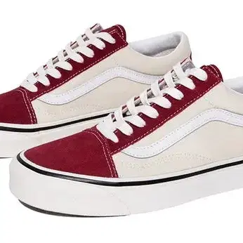 반스 올드스쿨 36 DX 애너하임 팩토리 브릭 버건디 VANS OLD