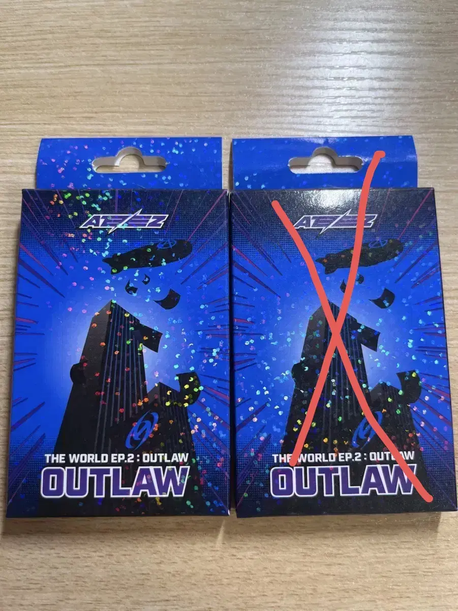 에이티즈 OUTLAW 플랫폼 앨범