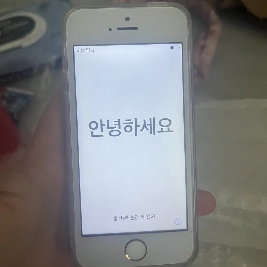 아이폰 5s 실버 16GB