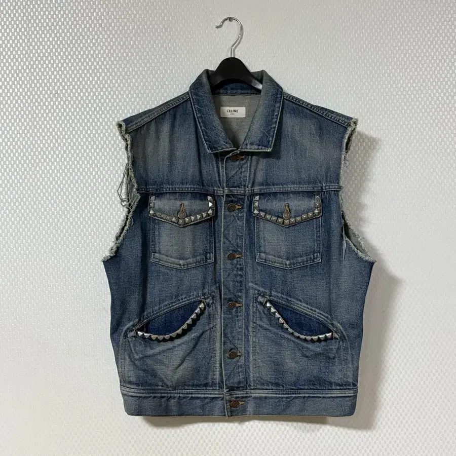 Celine Denim Vest 셀린느 데님 베스트