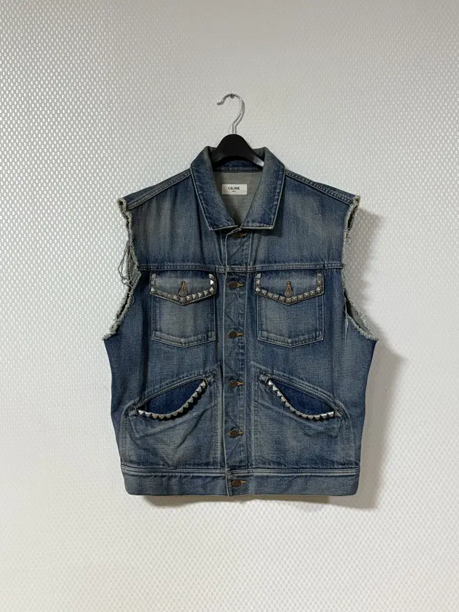 Celine Denim Vest 셀린느 데님 베스트