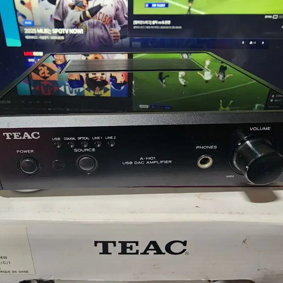 티악 teac a-h01 dac겸 인티앰프 판매합니다