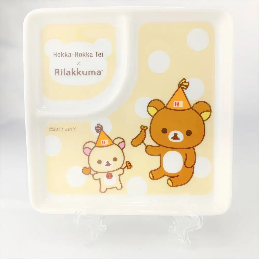 SANRIO X RIRAKKUMA 산리오 리락쿠마 미니식판 접시 A931