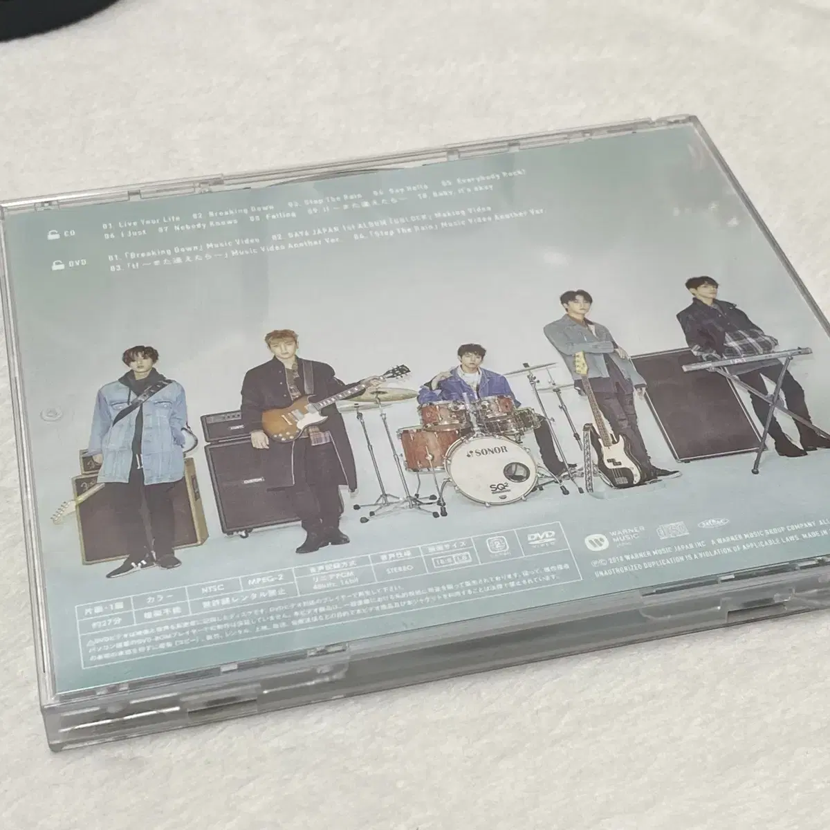 데이식스 일본앨범 언락 한정반 (CD, DVD 포함)