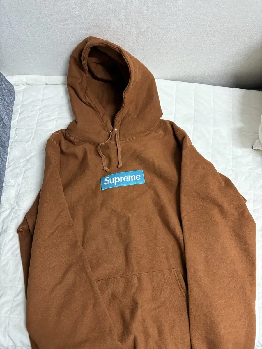 Supreme Box Logo Hooded Sweatshirt Rust - 17FW