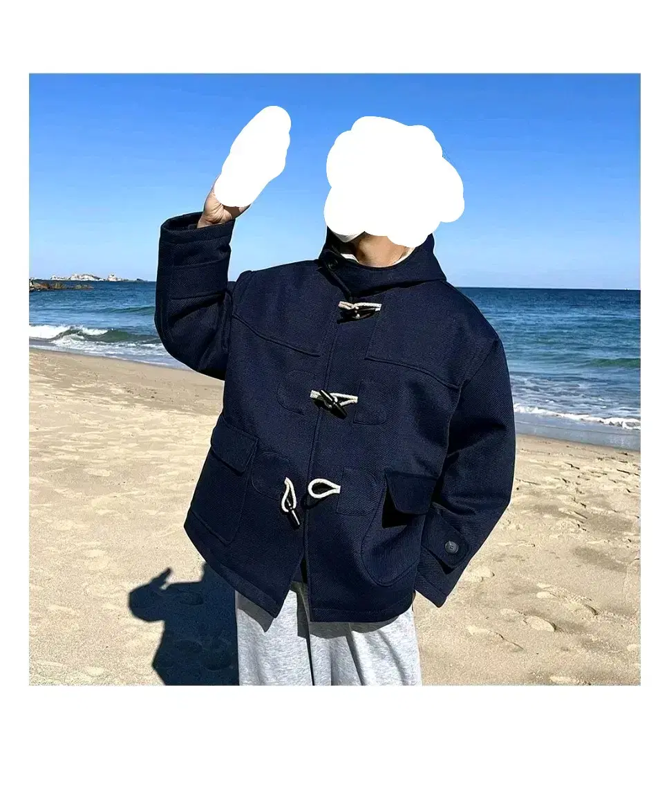 Overfit Short Duffle Tteokbokki Coat