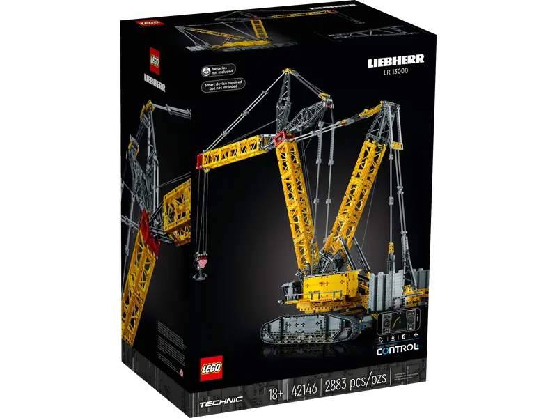 We sell used LEGO 42146 LR 13000 Crawler Crane products.