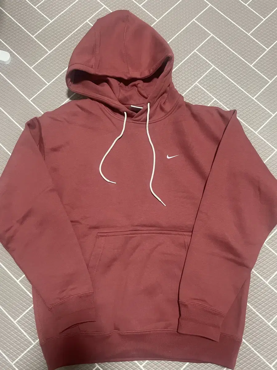 Nike NRG Solo Swoosh Fleece Hoodie US Canyon Rust