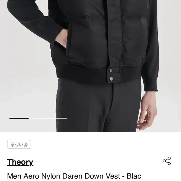 Theory daren down vest