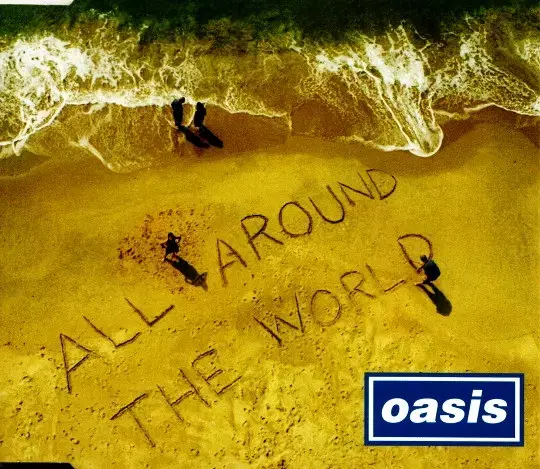 Oasis - All Around The (싱글CD) 영국반 초판 민트급