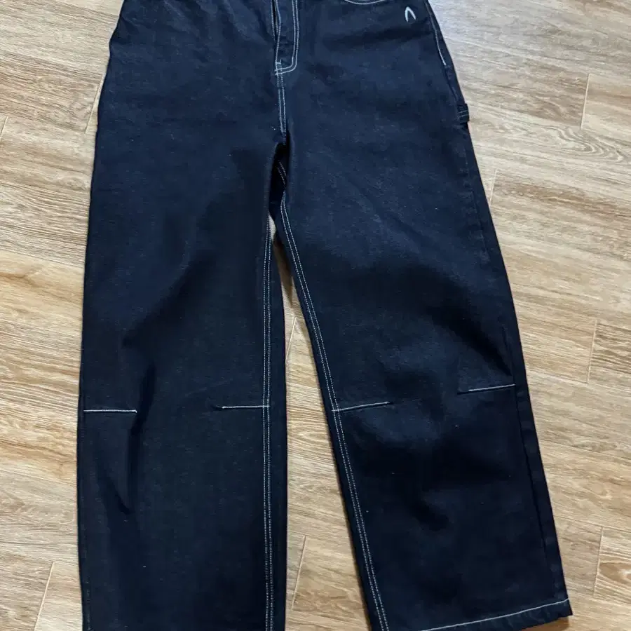 Needlework Carpenter Denim Pants (Black