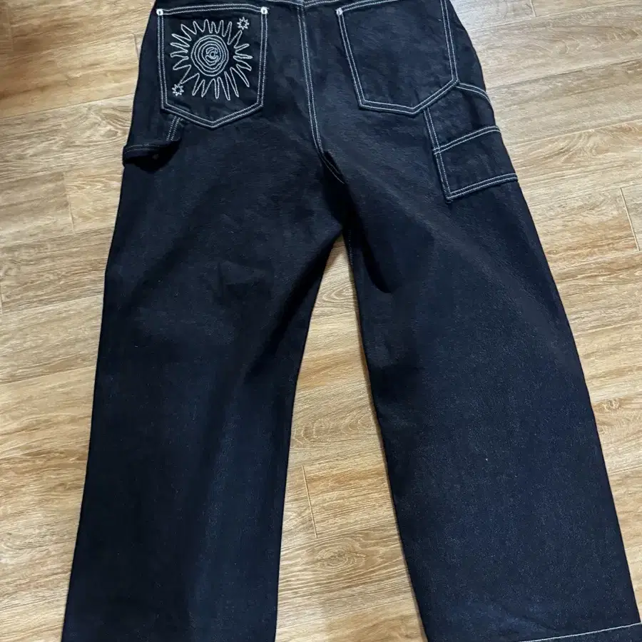 Needlework Carpenter Denim Pants (Black