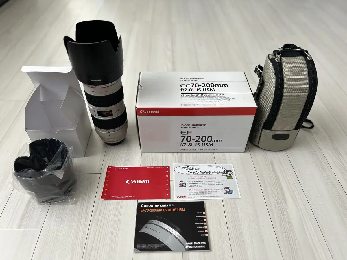 Canon EF 70-200mm f2.8L IS USM GUAPABACBAC