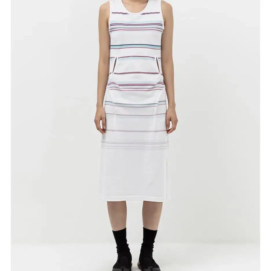 Ulika sanctus 울리카상투스 wire stripe dress