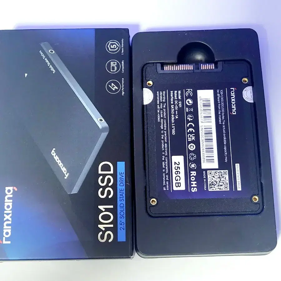 윈도우11프로 설치된 SSD256GB/MS오피스/한컴2022