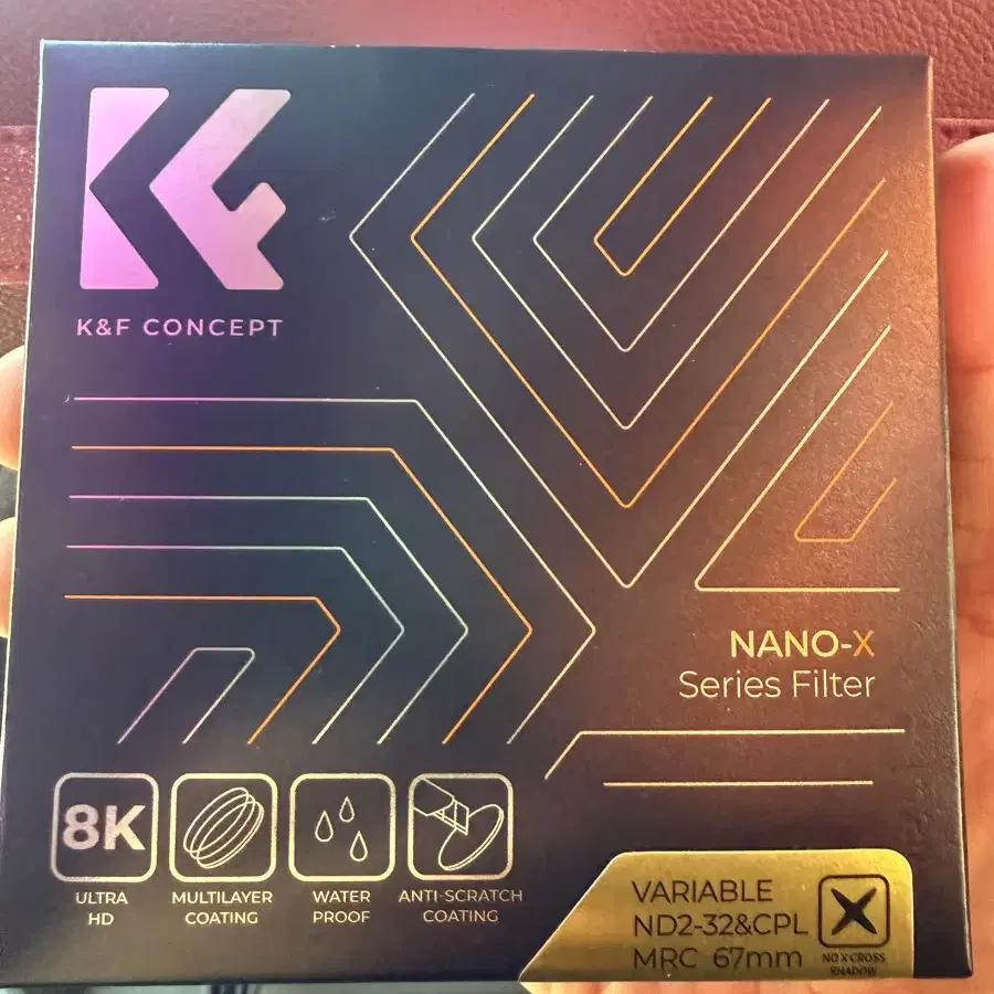 K&F Concept 67mm nano x filter ND+CPL 판매