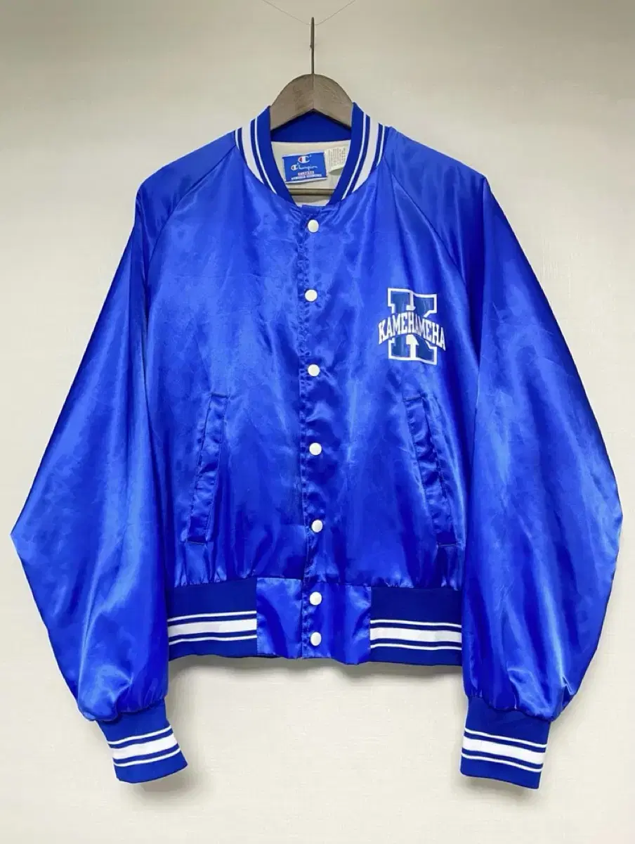 80S Champion 바시티 점퍼 MADE IN USA