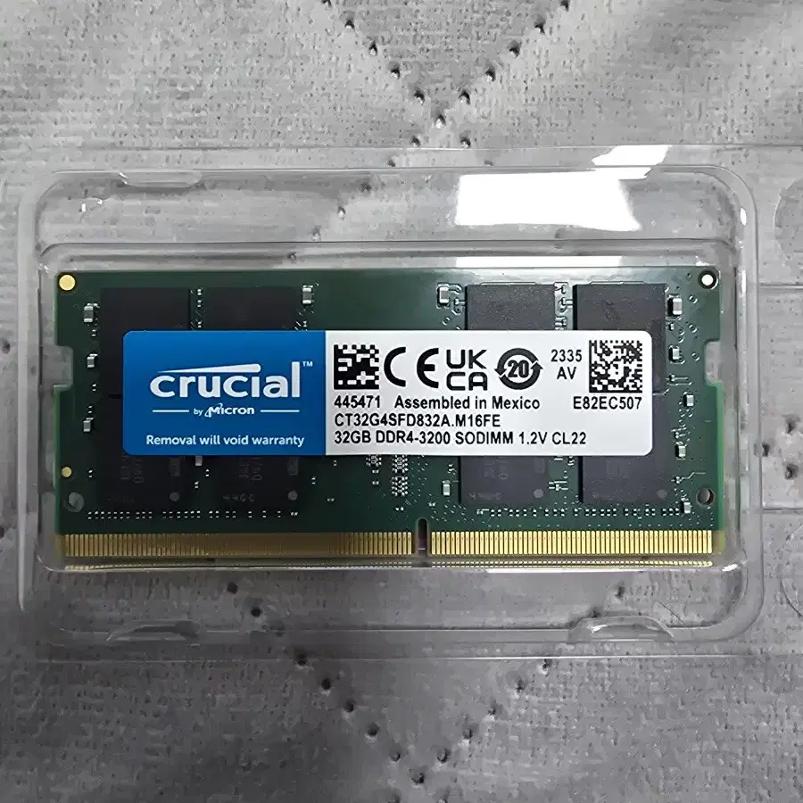 crucial sodimm ddr4 3200 32gb