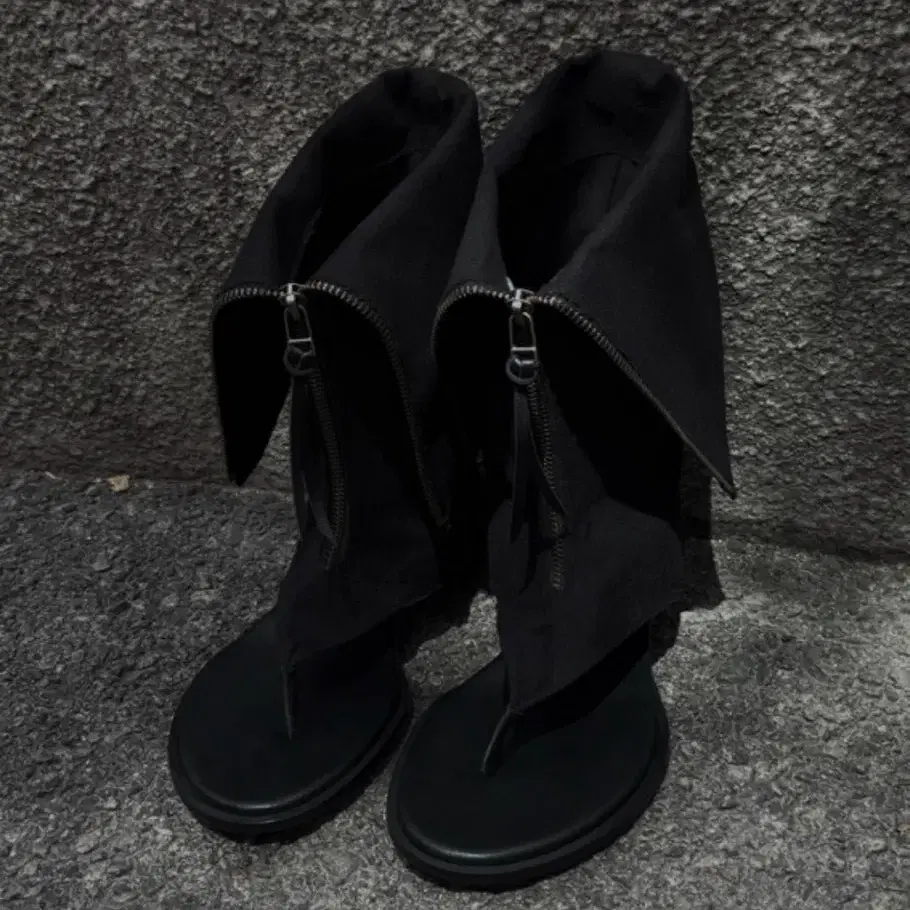 보헤미안서울 ECLIPSE LINEN FLIP FLOP BOOTS 255