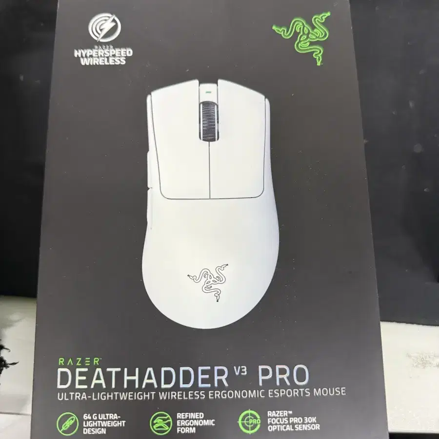 레이저 DEATHADDER V3 PRO 데스에더 v3 프로 마우스