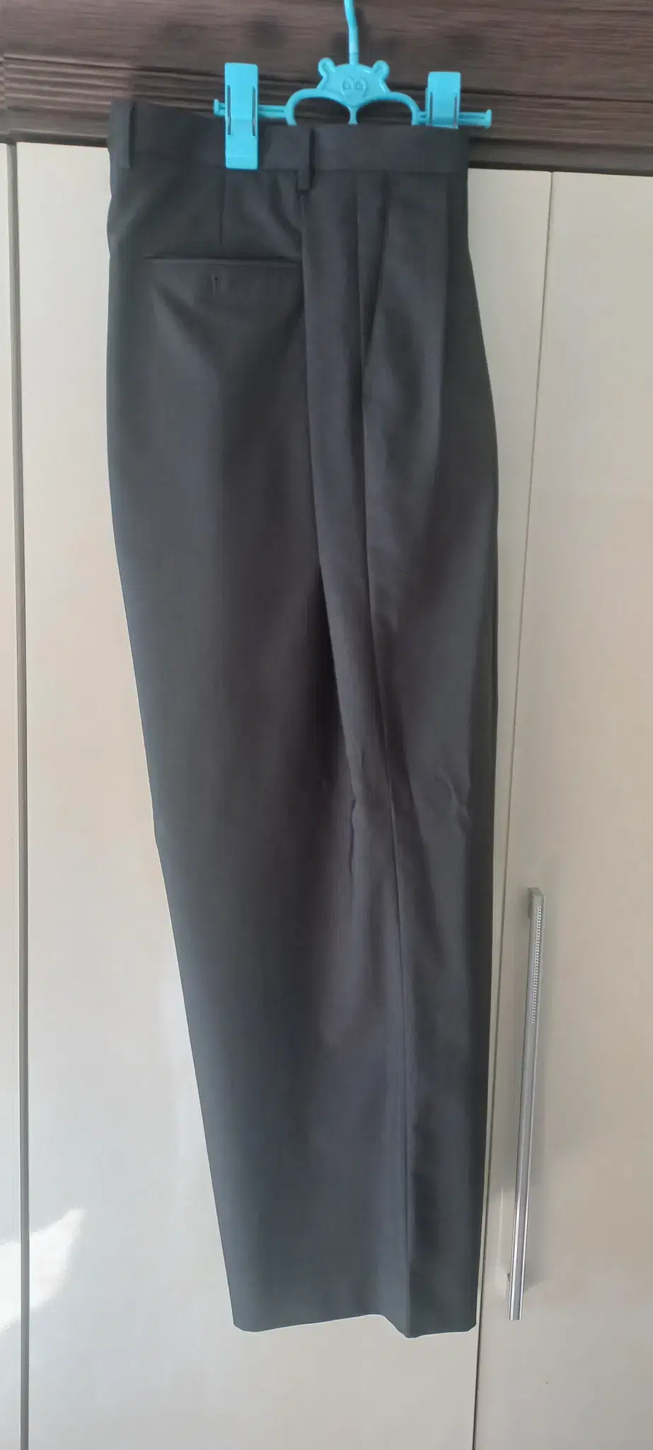 주앙옴므 MAD PLEATS WIDE TROUSERS (CHARCOAL)