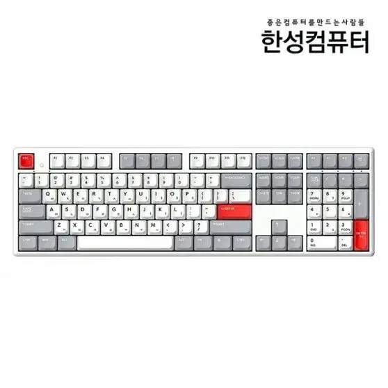 한성 GK898B PRO 동그리 8K 레트로 포인트 무접점 키보드 미개봉