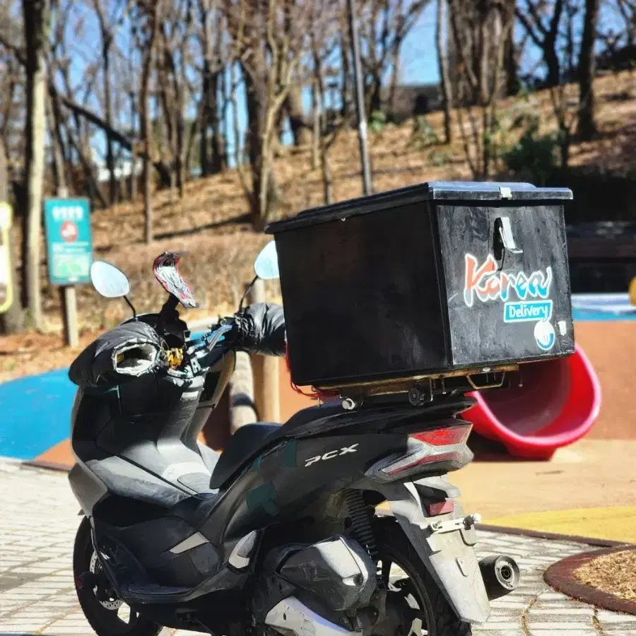 19년식 더뉴 PCX125 6만km 배달세팅 팝니다