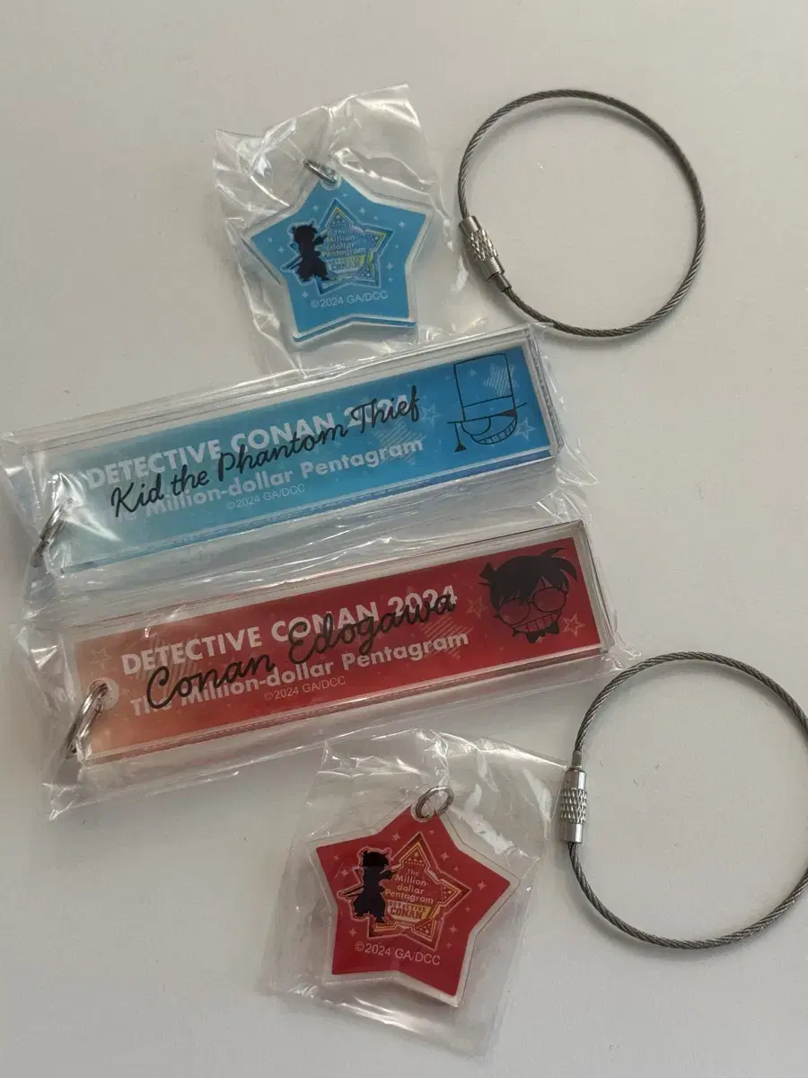 Detective Conan: Million Dollar Pen-tagram Conan: The Phantom Thief keyring, for sale, buy, sell