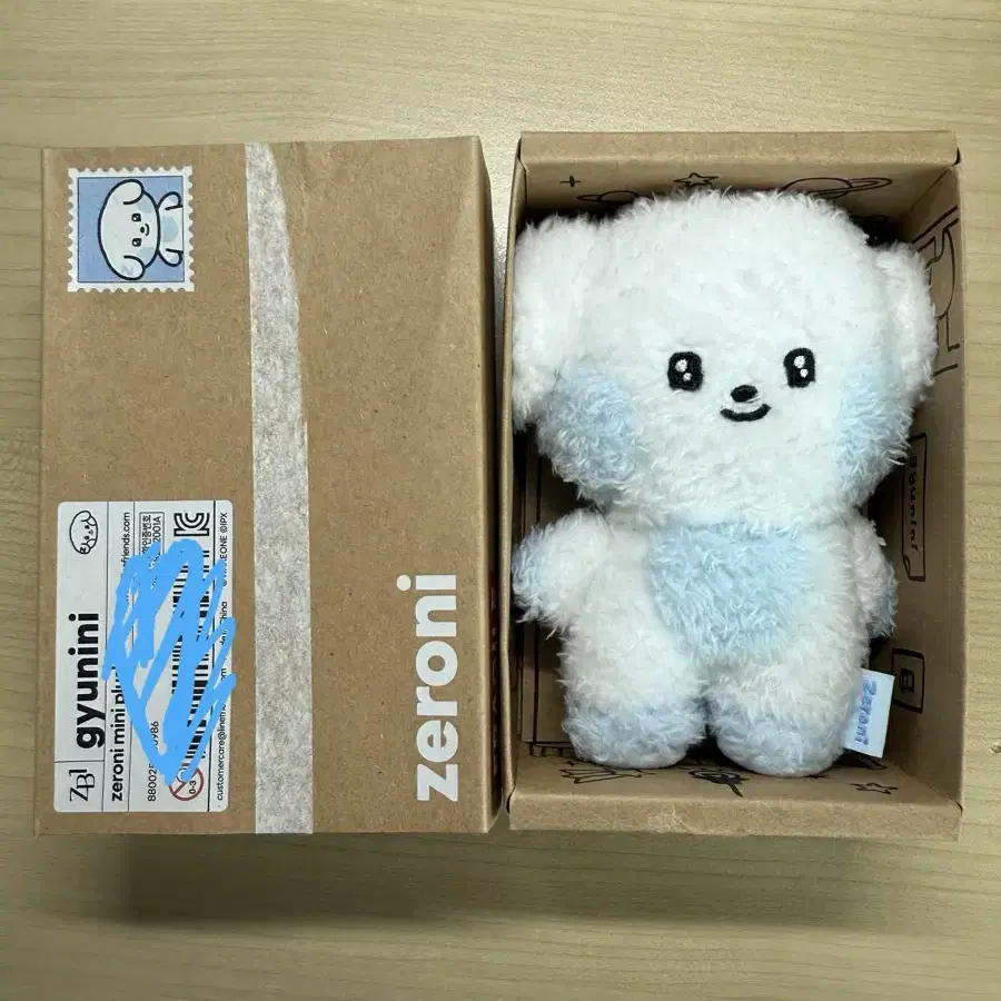 ZEROBASEONE ZB1 ゼベワン zeroni gyunini ZEROBASEONE | 제로베이스원 zb1 13cm zeroni gyuunii (kim