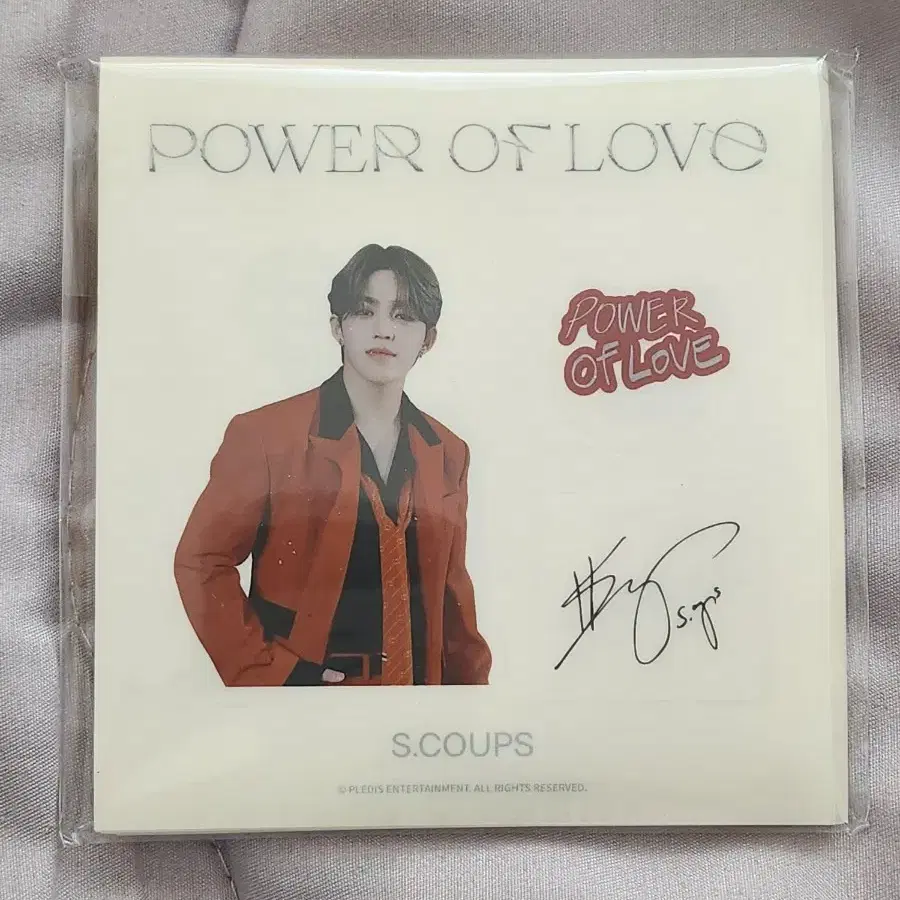 세븐틴 파오럽 power of love 콘서트 MD 엽서세트&스티커팩