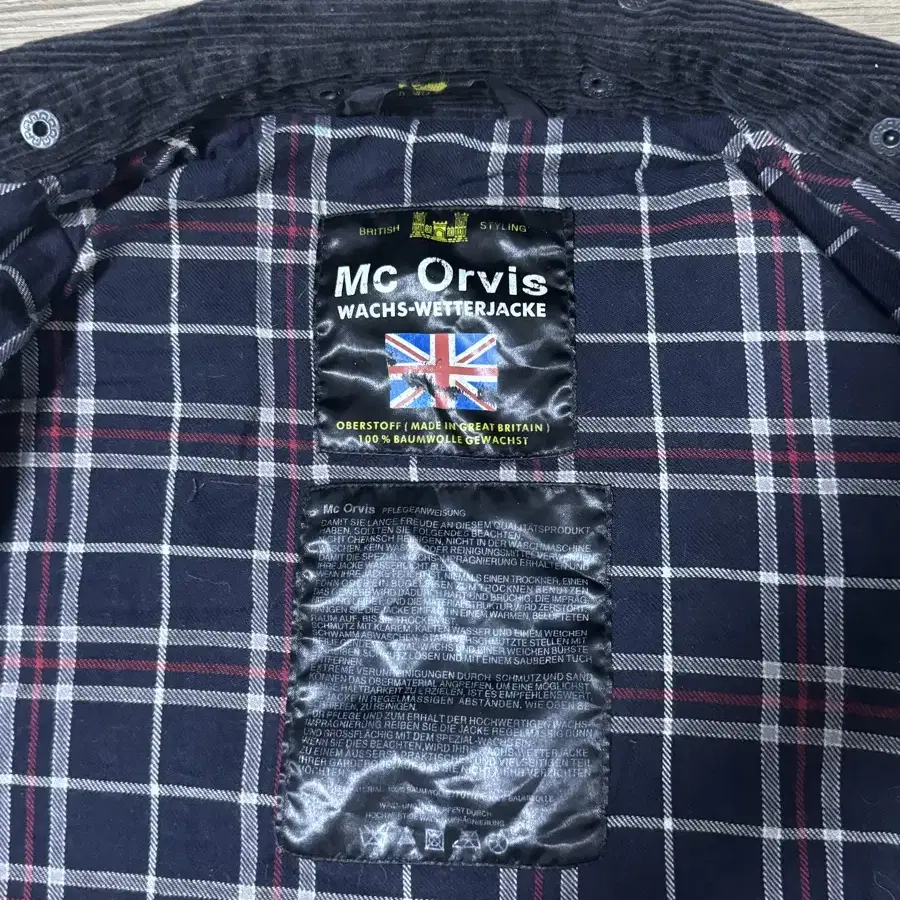 Mc orvis 왁스 자켓