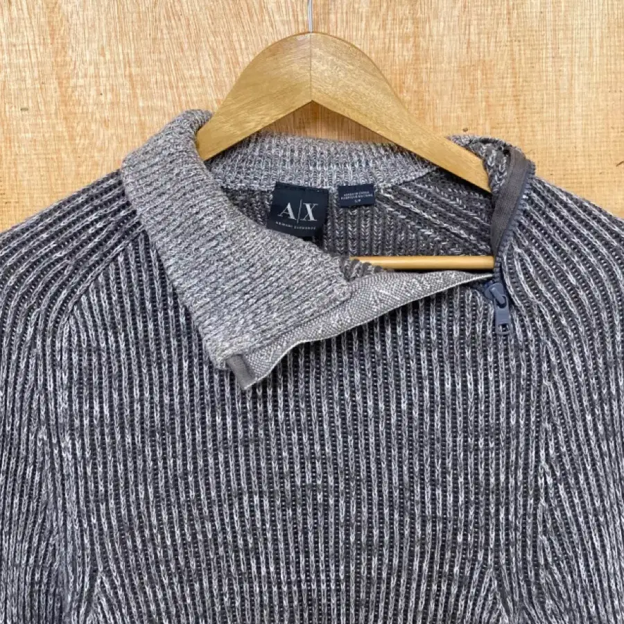 ARMANI EXCHANGE side zipper knit