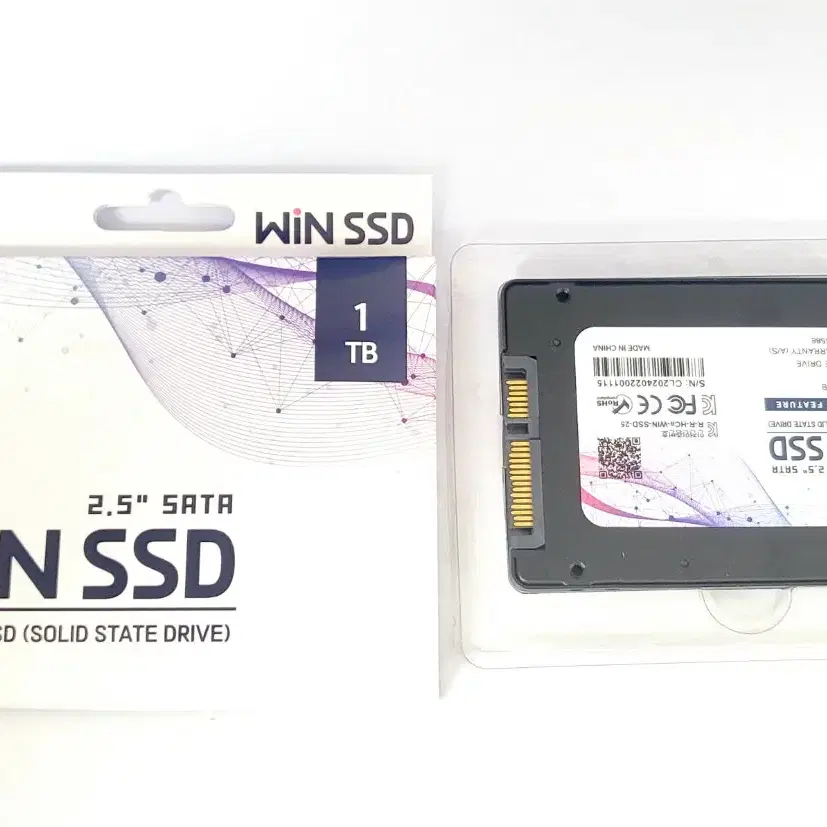 윈도우11프로 설치된 SSD 1TB(1.000GB)새제품/MS오피스/한컴