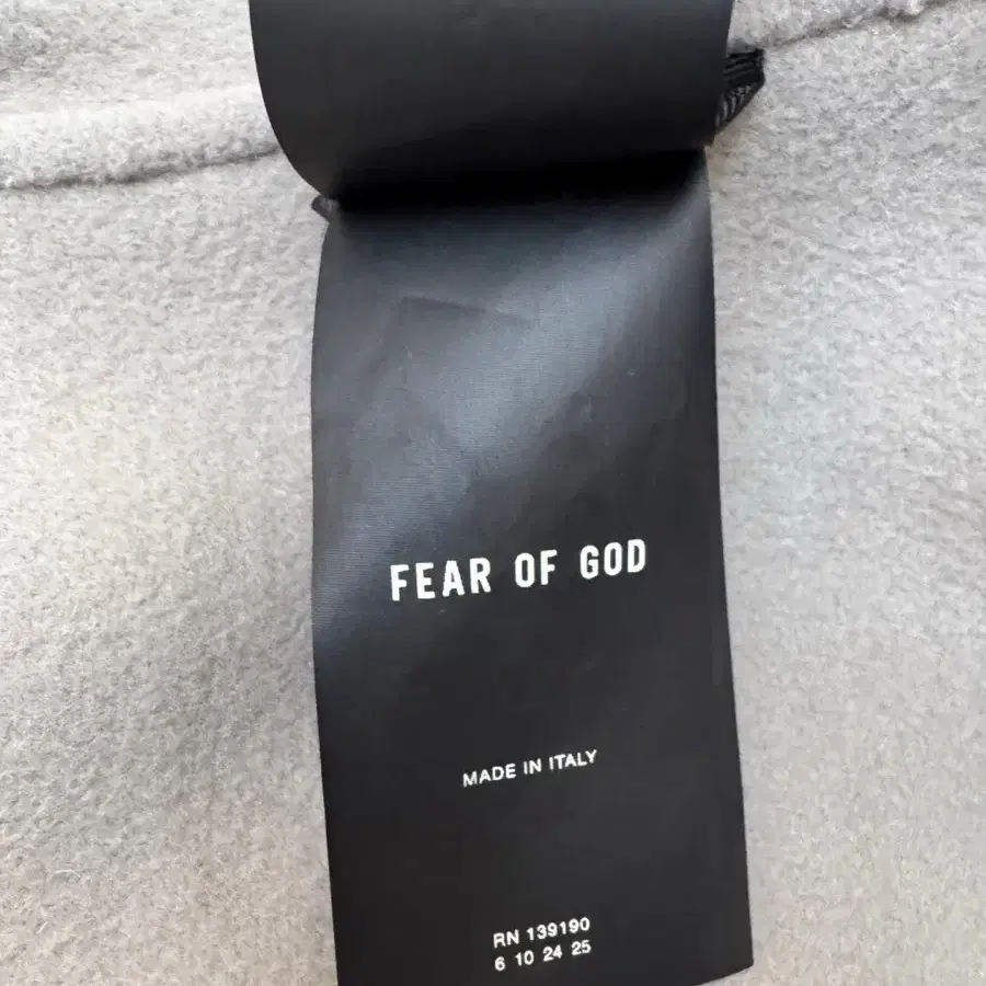 피어오브갓 이터널 울 캐시미어 블렌드 블루종 자켓 FEAR OF GOD