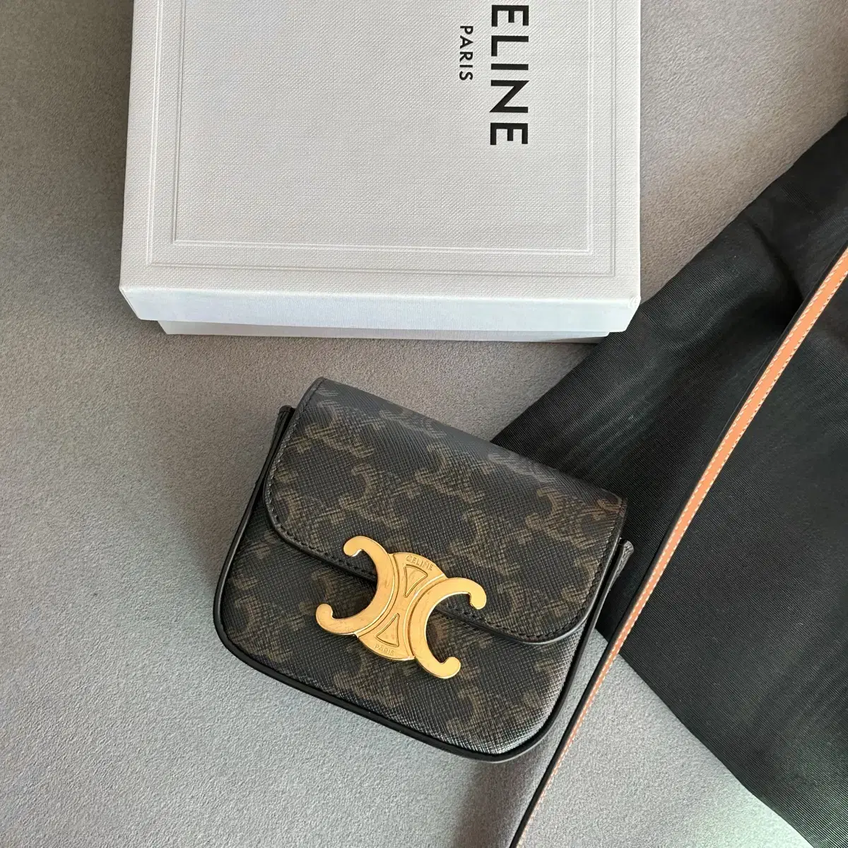 Genuine Celine Mini Triope Mini Bag