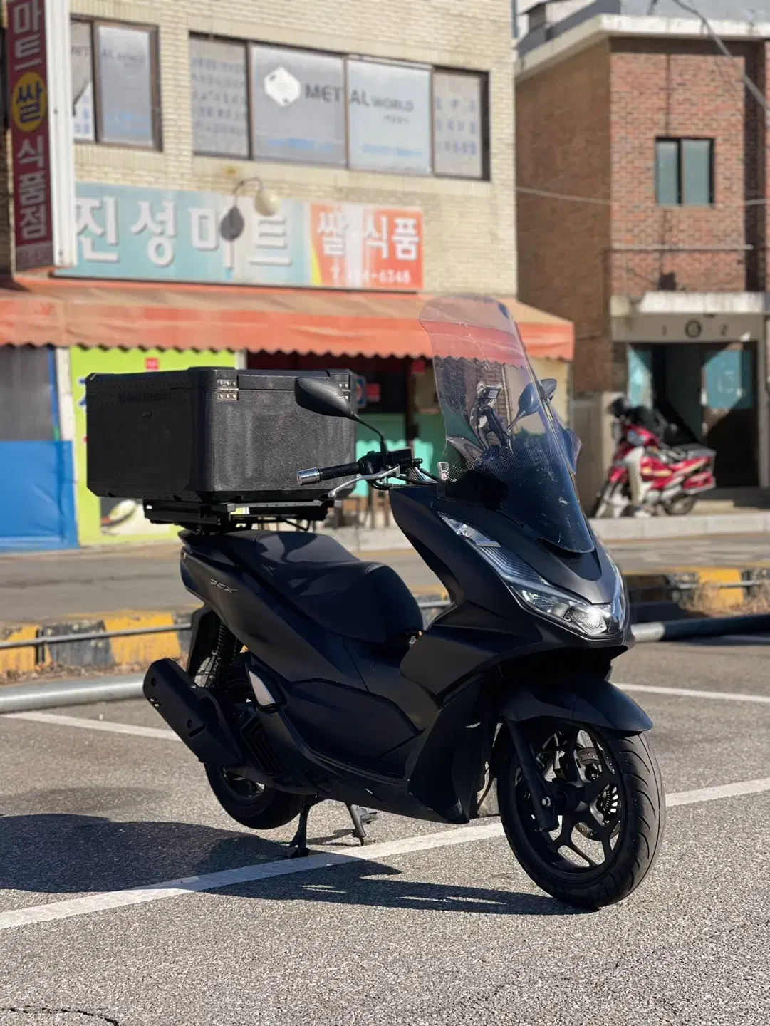 23년식 27,@@@Km pcx125 배달세팅 완료 판매합니다.