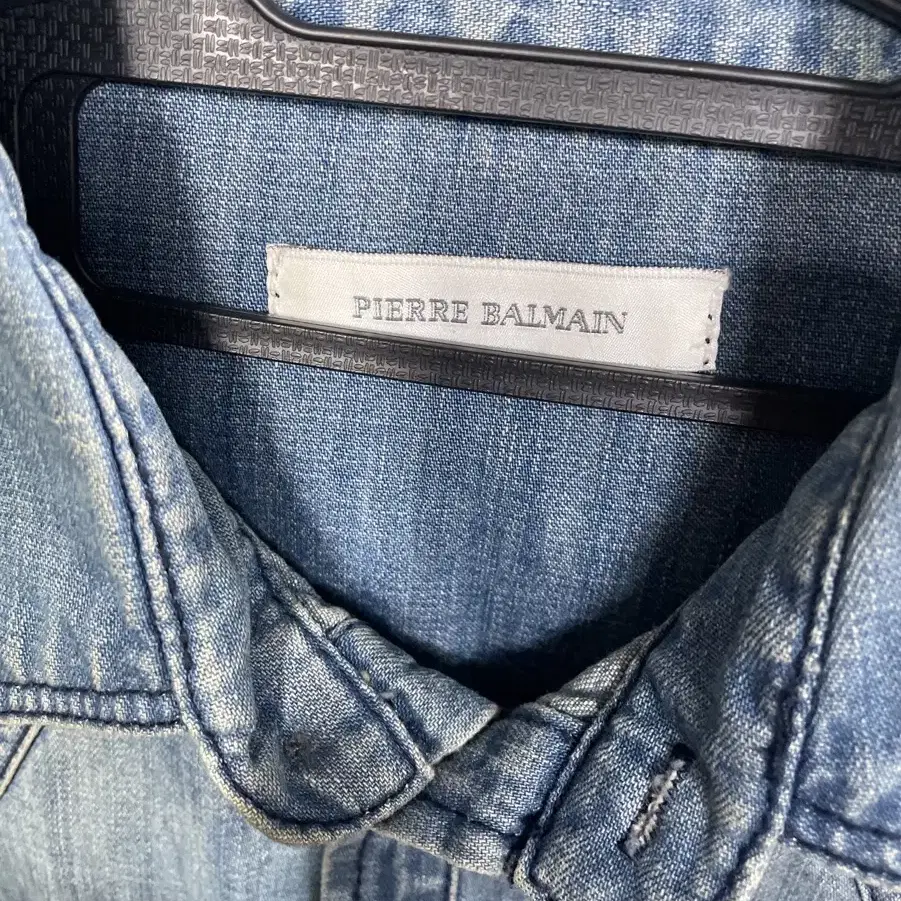 (95)피에르 발망 pierre balmain 데님셔츠