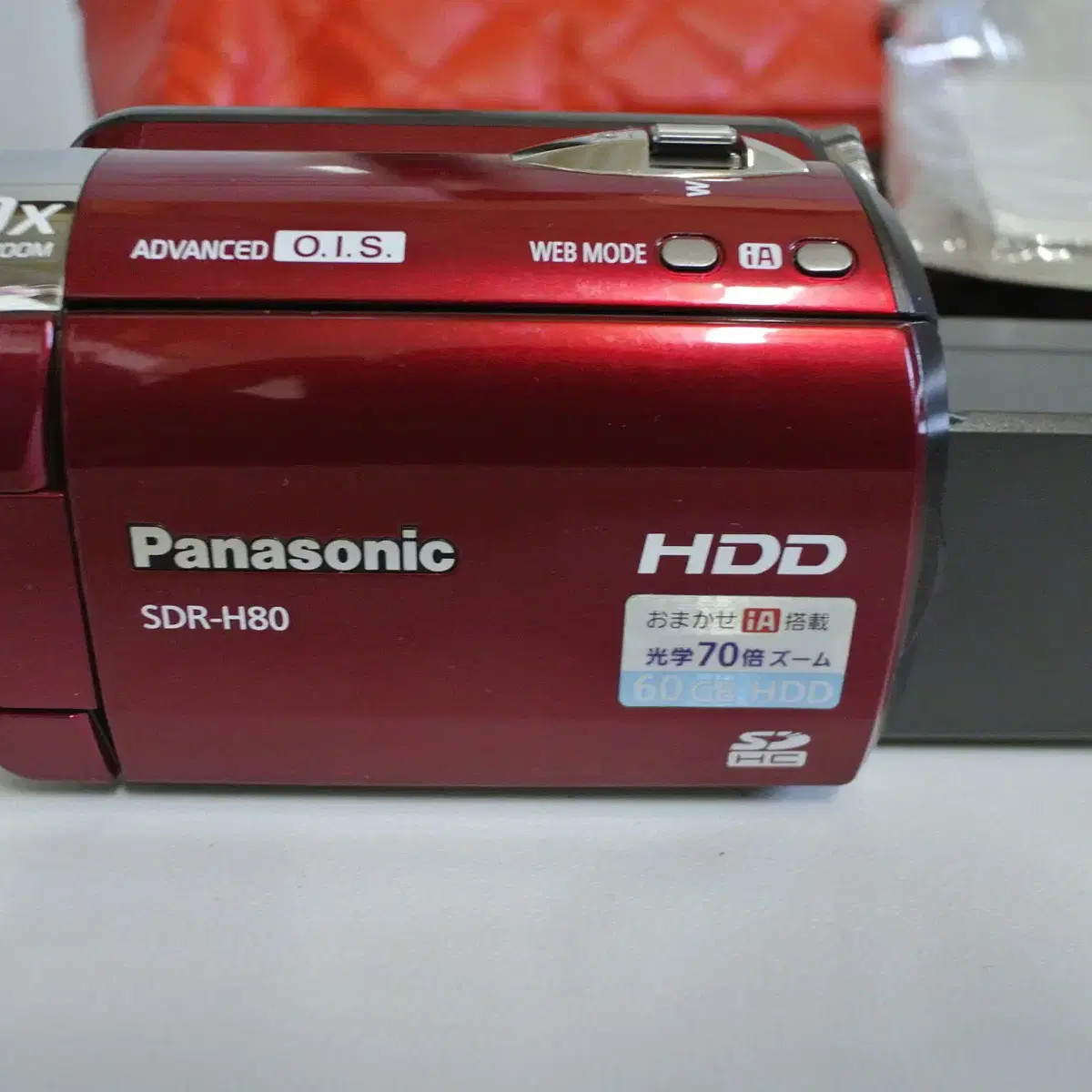 PANASONIC SDR H80 빈티지캠코더