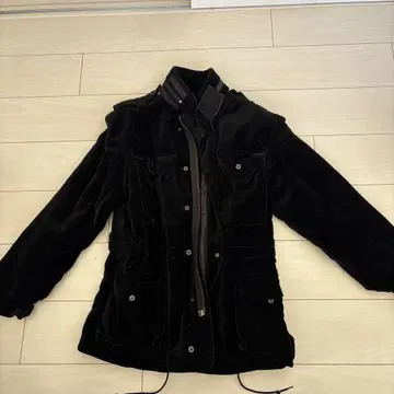 00S BLACK MULTIPLE GIMMICK JACKET Y2K